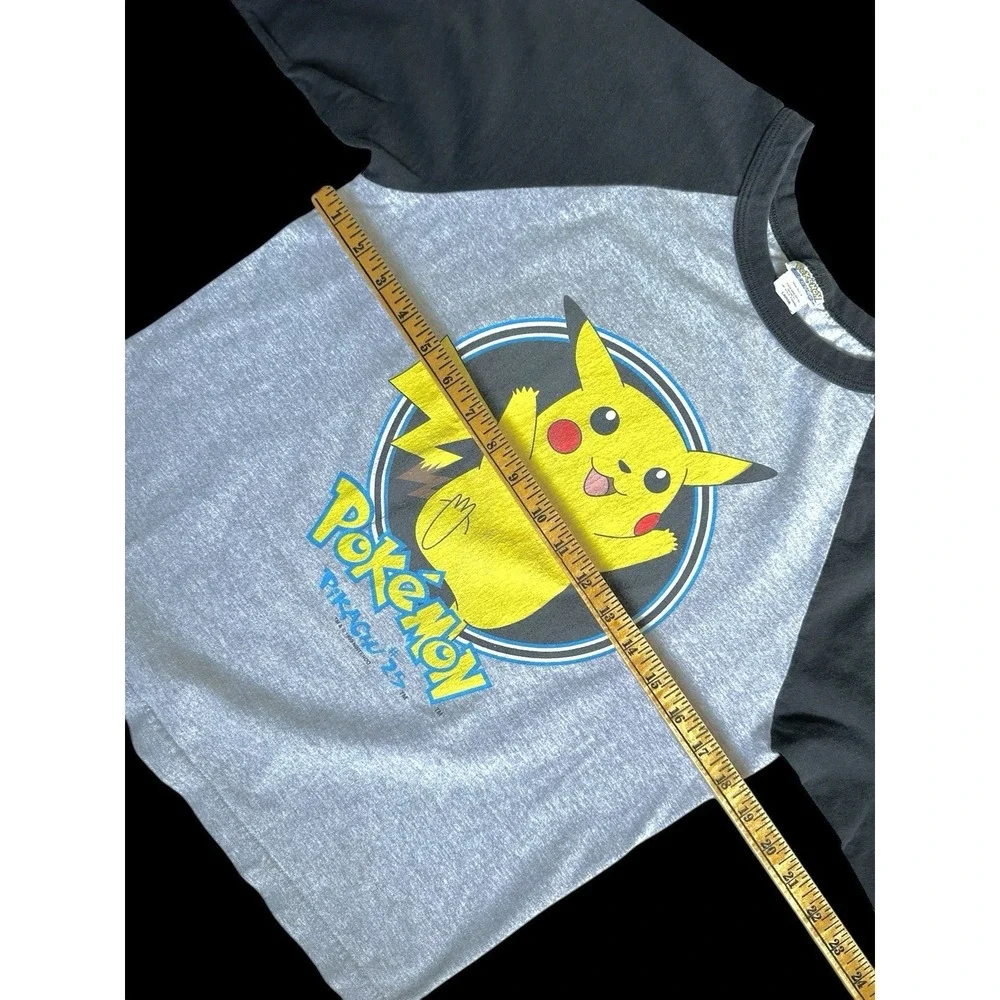 Vintage Pokémon Meowth 1999 Kids T-Shirt Sz Youth‎ Large Women's Sz XS